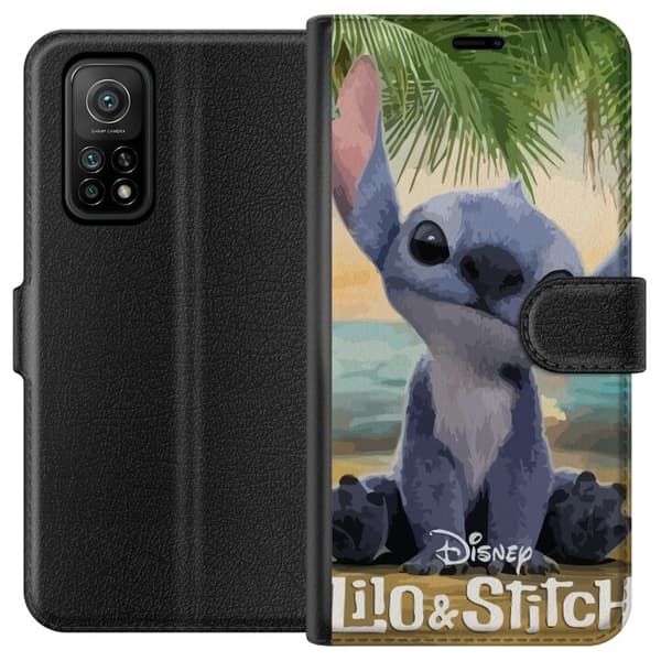 Xiaomi Mi 10T Pro 5G Plånboksfodral Stitch Kärleksfull – Med Hjärtan & Kawaii-känsla