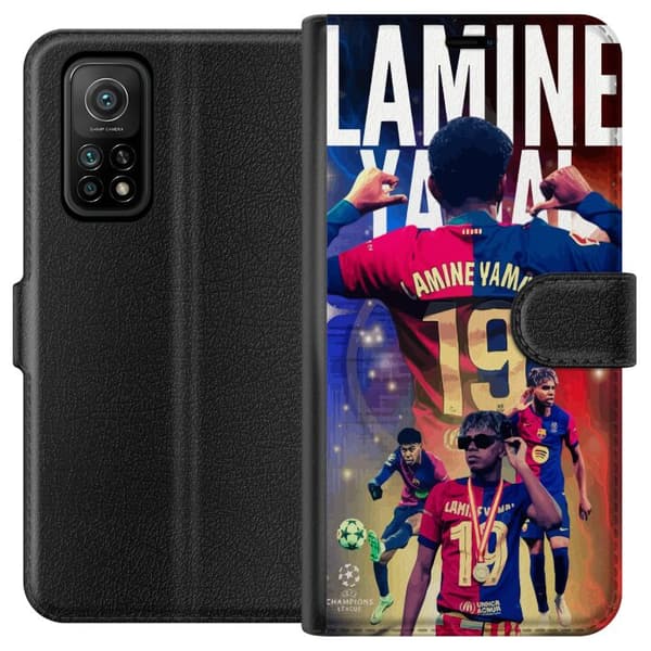 Xiaomi Mi 10T Pro 5G Lompakkokotelo Yamal Liikkeessä - Nuori Lahjakkuus Maailmanlaajuisella Tasolla