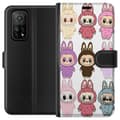 Miniatyrbild 1 av 3: Xiaomi Mi 10T Pro 5G Plånboksfodral Labubu Pink Monster – Popkonst med Kawaii-touch