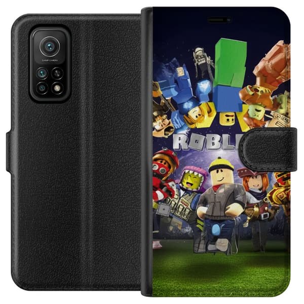 Xiaomi Mi 10T Pro 5G Plånboksfodral Roblox Värld – Gamingäventyr för Barn & Ungdomar