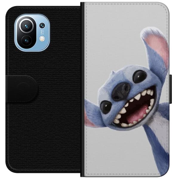 Xiaomi Mi 11 Plånboksfodral Stitch i Fart – Kawaii Design för Fans & Barn