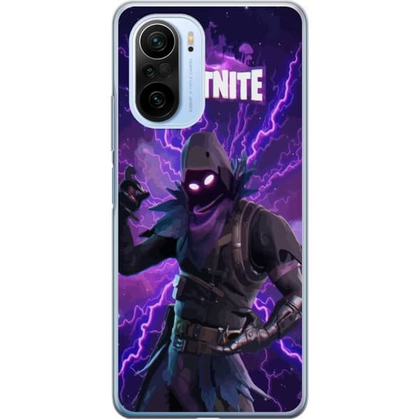 Xiaomi Mi 11i Genomskinligt Skal Fortnite Raven – Mörk Stridsikon från Battle Royale