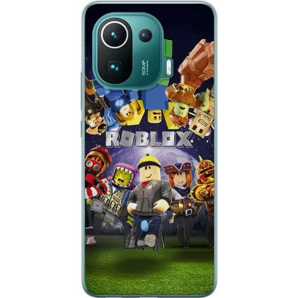 Xiaomi Mi 11 Pro Läpinäkyvä kuori Roblox Maailma - Pelaamisseikkailu Lapsille ja Nuorille