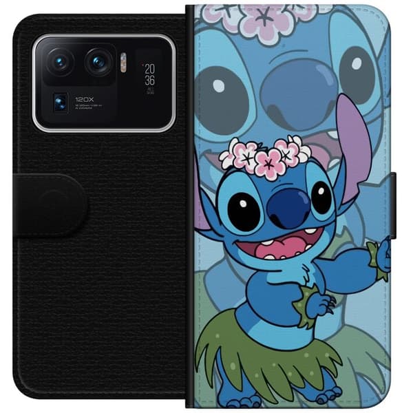 Xiaomi Mi 11 Ultra Plånboksfodral Stitch under Stjärnorna – Magisk Anime-stil