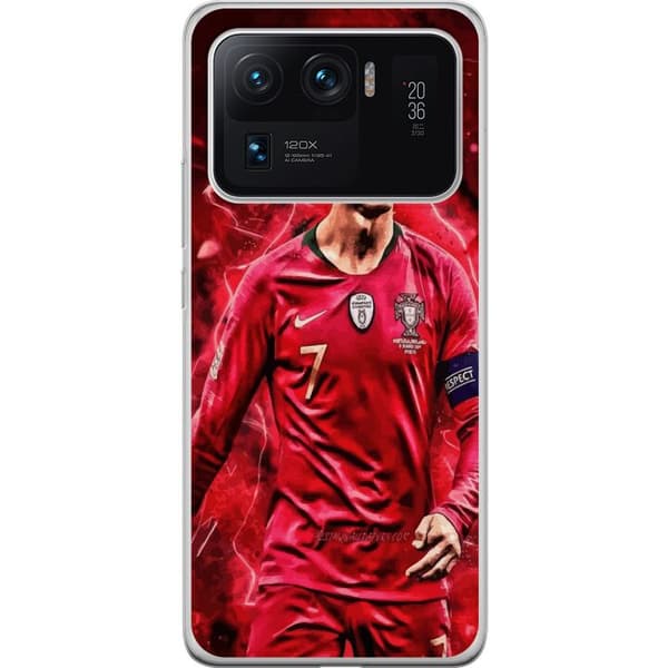 Xiaomi Mi 11 Ultra Läpinäkyvä kuori Ronaldon Taidot - CR7 Suunnittelu Aidolle Kannattajalle