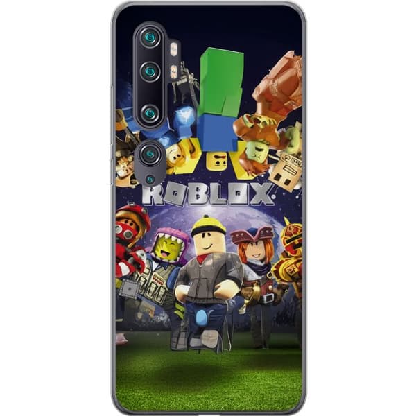 Xiaomi Mi Note 10 Gennemsigtig cover Roblox Verden - Gaming Eventyr for Børn og Unge