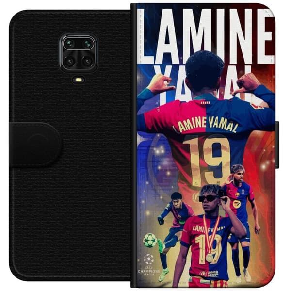 Xiaomi Redmi Note 9 Pro Lompakkokotelo Yamal Liikkeessä - Nuori Lahjakkuus Maailmanlaajuisella Tasolla