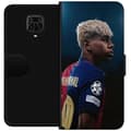 Pikkukuva 1 / 3: Xiaomi Redmi Note 9 Pro Lompakkokotelo Lamine Yamal - Barcelonan ihmelapsi fokuksessa