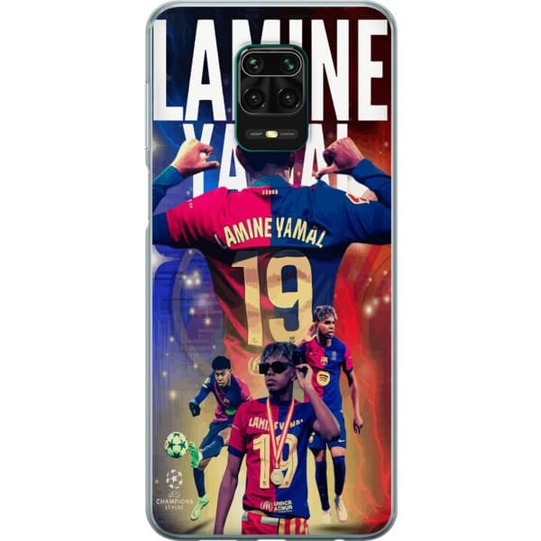 Xiaomi Redmi Note 9 Pro Genomskinligt Skal Yamal i Rörelse – Ung Talang på Världsnivå