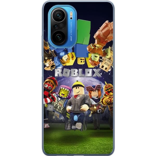 Xiaomi Poco F3 Gennemsigtig cover Roblox Verden - Gaming Eventyr for Børn og Unge