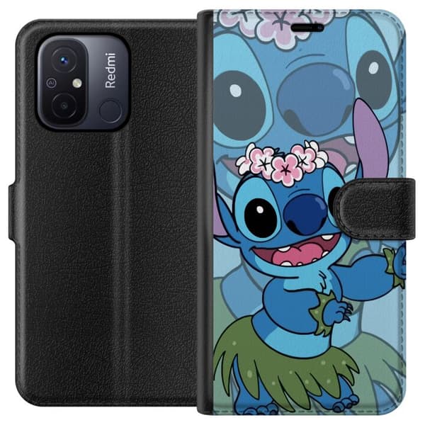 Xiaomi Redmi 12C Plånboksfodral Stitch under Stjärnorna – Magisk Anime-stil