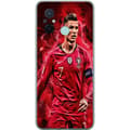 Miniatyrbild 1 av 3: Xiaomi Redmi 12C Genomskinligt Skal Ronaldo Skills – CR7 Design för Äkta Supporters