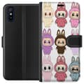Miniatyrbild 1 av 3: Xiaomi Redmi 9A Plånboksfodral Labubu Pink Monster – Popkonst med Kawaii-touch