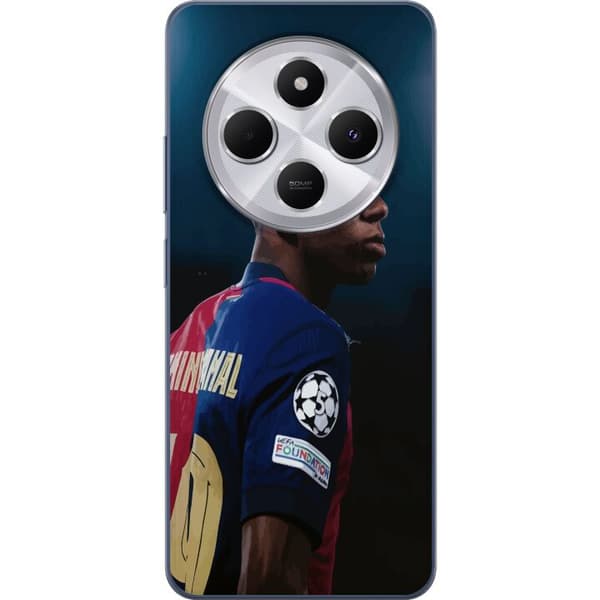 Xiaomi Redmi 14C Genomskinligt Skal Lamine Yamal – Barcelonas Wonderkid i Fokus