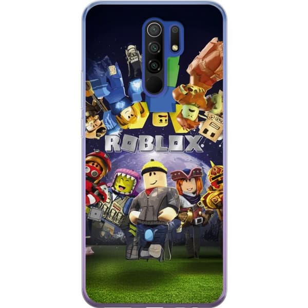 Xiaomi Redmi 9 Gjennomsiktig deksel Roblox Verden - Spilleventyr for Barn og Ungdom