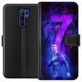 Miniatyrbillede 1 af 3: Xiaomi Redmi 9 Tegnebogsetui Ronaldo 7 - Fodboldlegende i Handling for Fans