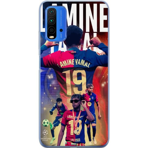 Xiaomi Redmi 9T Läpinäkyvä kuori Yamal Liikkeessä - Nuori Lahjakkuus Maailmanlaajuisella Tasolla