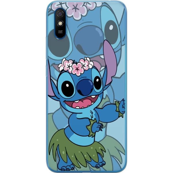 Xiaomi Redmi 9A Gennemsigtig cover Stitch under Stjernerne - Magisk Anime-stil