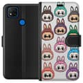 Miniatyrbillede 1 af 3: Xiaomi Redmi 9C Tegnebogsetui Labubu Macaron Monster - Nuttet Samlefigur med Stil