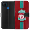 Miniatyrbillede 1 af 3: Xiaomi Redmi 9C Tegnebogsetui Liverpool FC - Klassisk Fodboldstolthed i Rødt