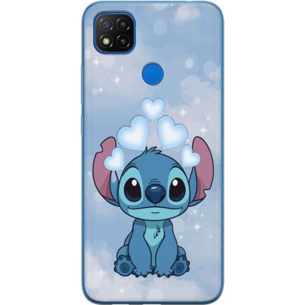 Xiaomi Redmi 9C NFC Läpinäkyvä kuori Stitch Hyppäävä Ilo - Hauska Suunnittelu Lahjalle