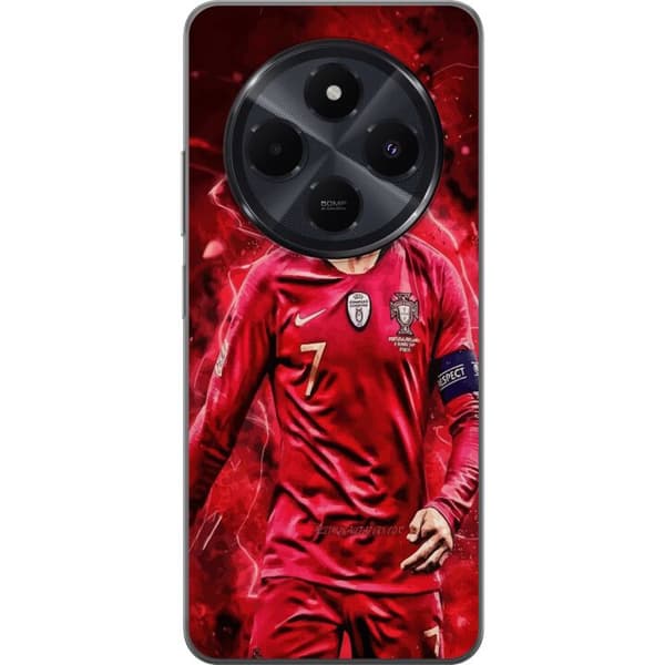 Xiaomi Redmi A4 Gjennomsiktig deksel Ronaldo Ferdigheter - CR7 Design for Ekte Supportere