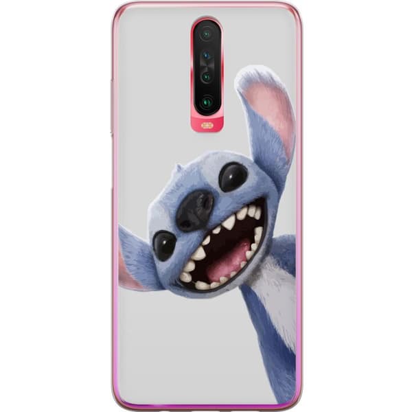 Xiaomi Redmi K30 Gjennomsiktig deksel Stitch i Fart - Kawaii Design for Fans & Barn