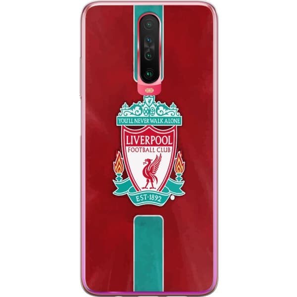Xiaomi Redmi K30 Läpinäkyvä kuori Liverpool FC - Klassinen jalkapallourheilu Punaisena