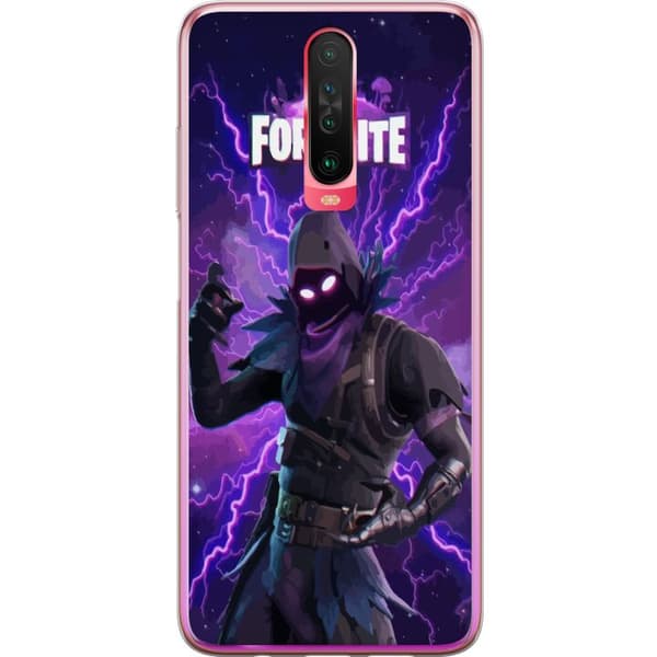 Xiaomi Redmi K30 Gennemsigtig cover Fortnite Raven