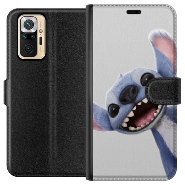 Xiaomi Redmi Note 10 Pro Plånboksfodral Stitch i Fart – Kawaii Design för Fans & Barn