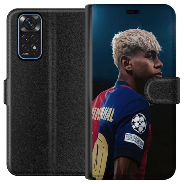 Xiaomi Redmi Note 11 Plånboksfodral Lamine Yamal – Barcelonas Wonderkid i Fokus