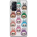 Miniatyrbillede 1 af 3: Xiaomi Redmi Note 11 Pro Gennemsigtig cover Labubu Macaron Monster - Nuttet Samlefigur med Stil