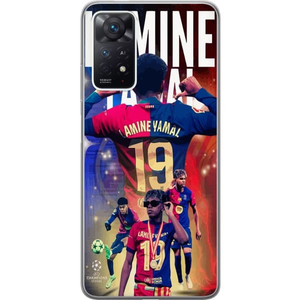 Xiaomi Redmi Note 11 Pro Gjennomsiktig deksel Yamal i Bevegelse - Ungt Talent på Verdensnivå