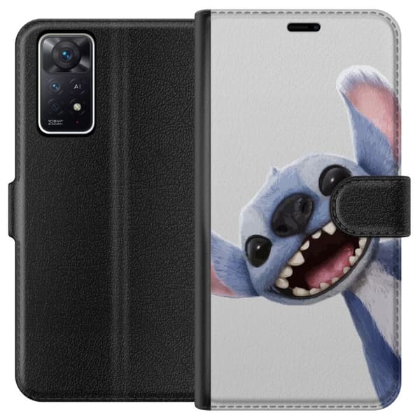 Xiaomi Redmi Note 11 Pro 5G Tegnebogsetui Stitch i fart - Kawaii-design til fans & børn