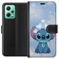 Miniatyrbillede 1 af 3: Xiaomi Redmi Note 12 Tegnebogsetui Stitch Hoppende Glæde - Sjovt Design til Gave