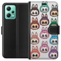 Miniatyrbillede 1 af 3: Xiaomi Redmi Note 12 Tegnebogsetui Labubu Macaron Monster - Nuttet Samlefigur med Stil