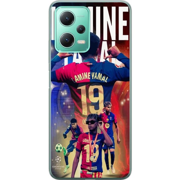 Xiaomi Redmi Note 12 Läpinäkyvä kuori Yamal Liikkeessä - Nuori Lahjakkuus Maailmanlaajuisella Tasolla