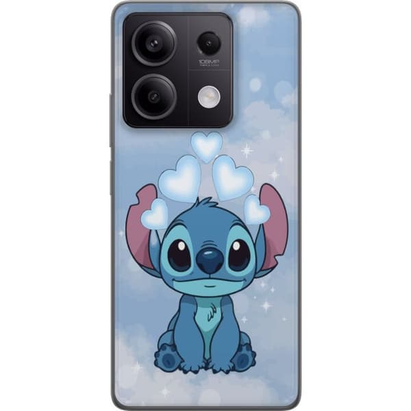 Xiaomi Redmi Note 13 Läpinäkyvä kuori Stitch Hyppäävä Ilo - Hauska Suunnittelu Lahjalle