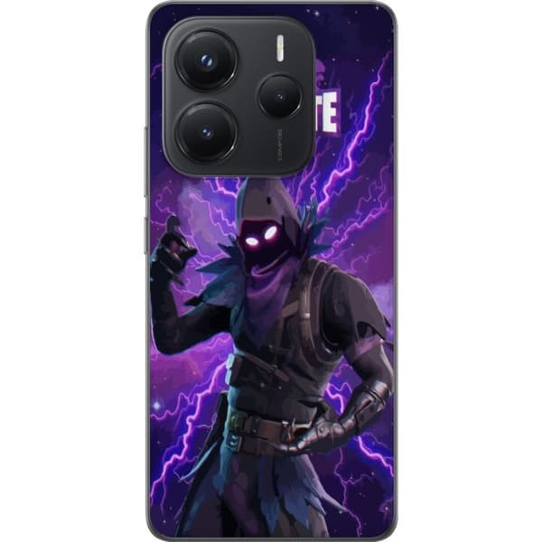 Xiaomi Redmi Note 14 Gjennomsiktig deksel Fortnite Raven