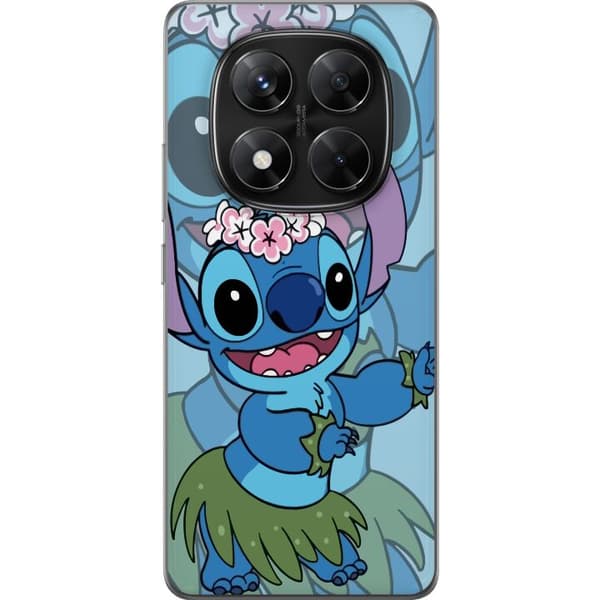 Xiaomi Redmi Note 14 Pro Gennemsigtig cover Stitch under Stjernerne - Magisk Anime-stil
