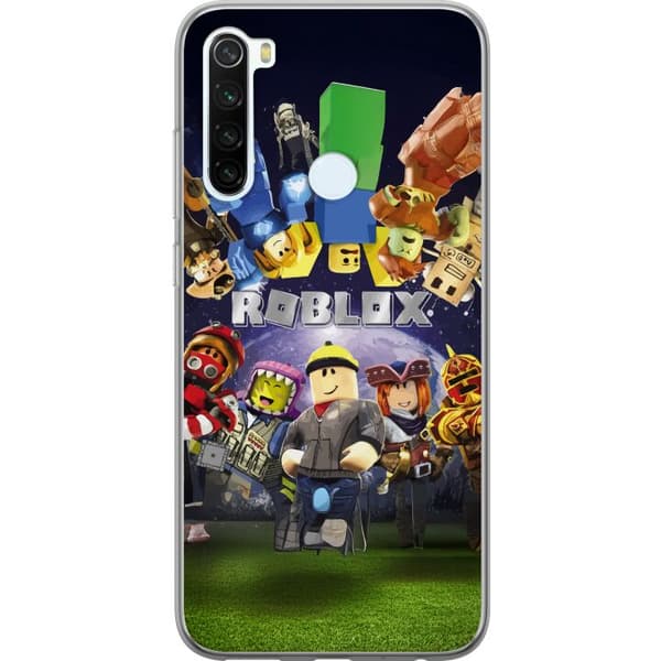 Xiaomi Redmi Note 8 Läpinäkyvä kuori Roblox Maailma - Pelaamisseikkailu Lapsille ja Nuorille
