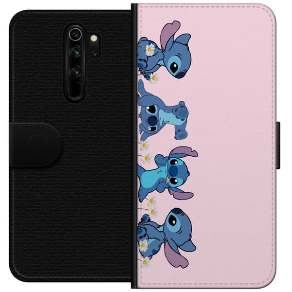 Xiaomi Redmi Note 8 Pro  Tegnebogsetui  Stitch Grin & Leg – Perfekt til Telefoncovers eller Plakater