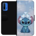 Miniatyrbild 1 av 3: Xiaomi Redmi Note 9 4G Plånboksfodral Stitch Hoppande Glädje – Rolig Design för Present