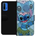 Pikkukuva 1 / 3: Xiaomi Redmi Note 9 4G Lompakkokotelo Stitch tähtien alla - Taianomainen Anime-tyyli