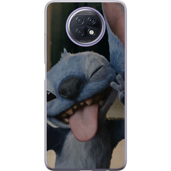 Xiaomi Redmi Note 9T Läpinäkyvä kuori Stitch Söpö Alien - Sininen Suosikki Ulkoavaruudesta