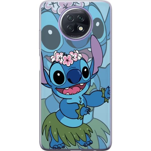 Xiaomi Redmi Note 9T Läpinäkyvä kuori Stitch tähtien alla - Taianomainen Anime-tyyli