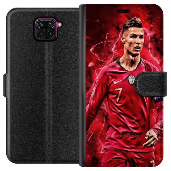 Xiaomi Redmi Note 9 Plånboksfodral Ronaldo Skills – CR7 Design för Äkta Supporters