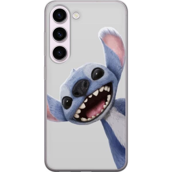 Samsung Galaxy S23 Gennemsigtig cover Stitch i fart - Kawaii-design til fans & børn