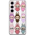 Miniatyrbild 1 av 3: Samsung Galaxy S23 Genomskinligt Skal Labubu Pink Monster – Popkonst med Kawaii-touch