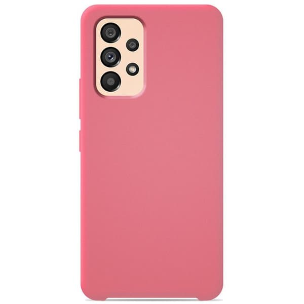 Coque silikong Soft Touch - Samsung - Galaxy A53 5G - Rosa - Stötabsorberande - Trådlös laddning